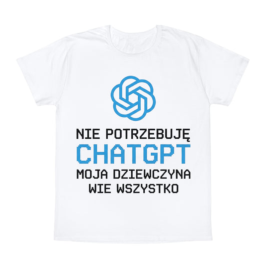 Nie potrzebuję ChatGPT | Koszulka Męska